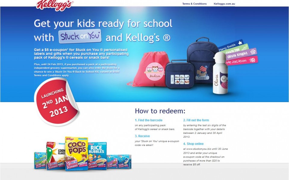 Kelloggs - Back to school