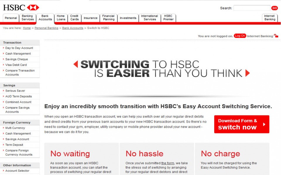 HSBC - Switching 01