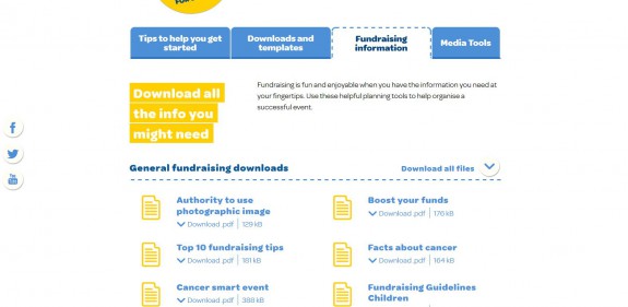 Do it for cancer - Download kits
